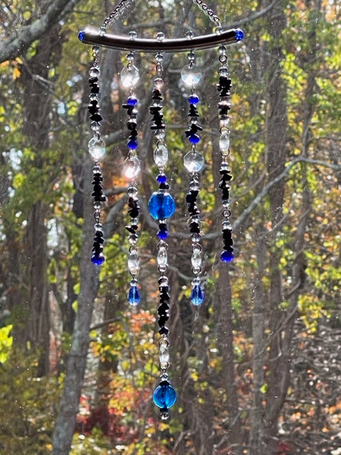 Lapis Lazuli Crystal Sun Catcher for Windows