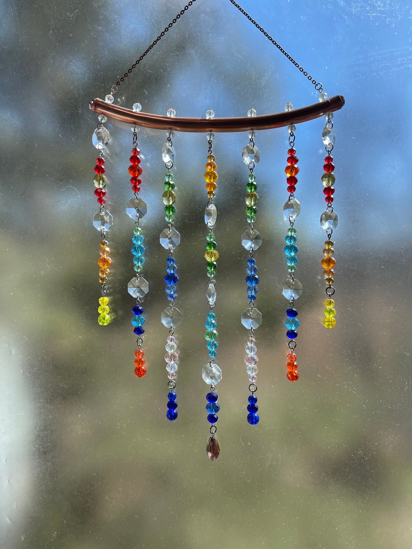 Sun Catcher for Windows Colorful Prism Crystals