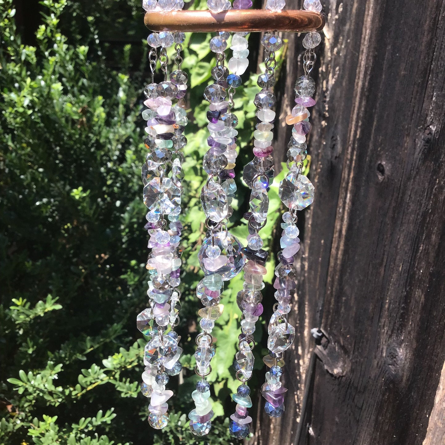Flourite Crystal Boho Home Decor Sun Catcher