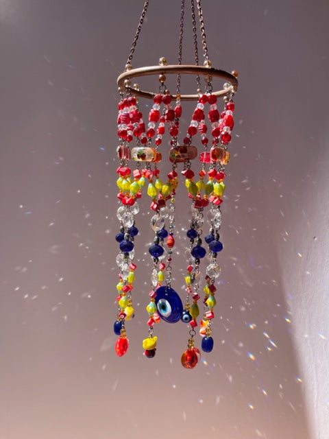 One of a Kind Hanging Prism Sun Catcher