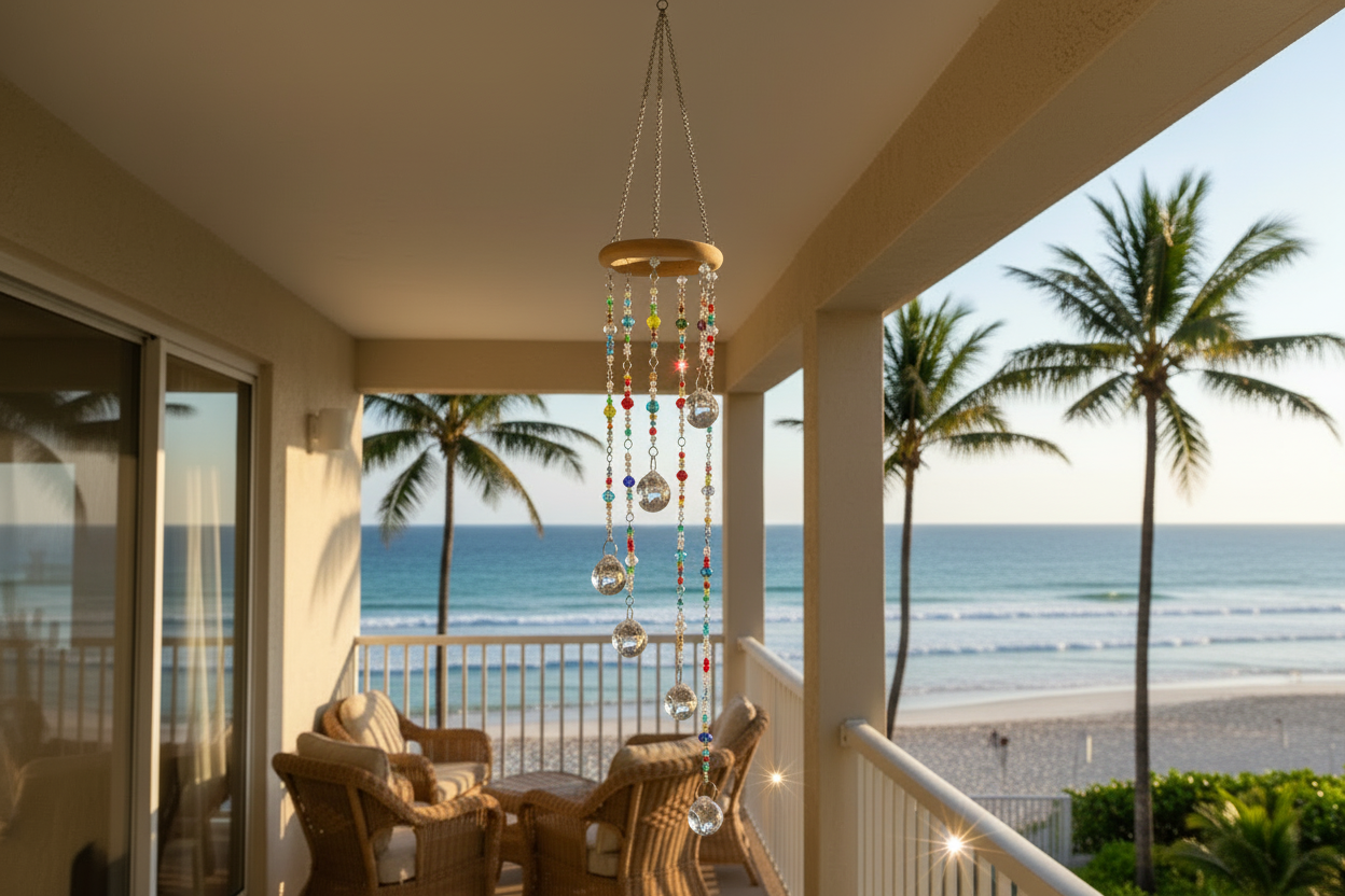 Crystal Rainbow Maker Prism Cascade Sun Catcher