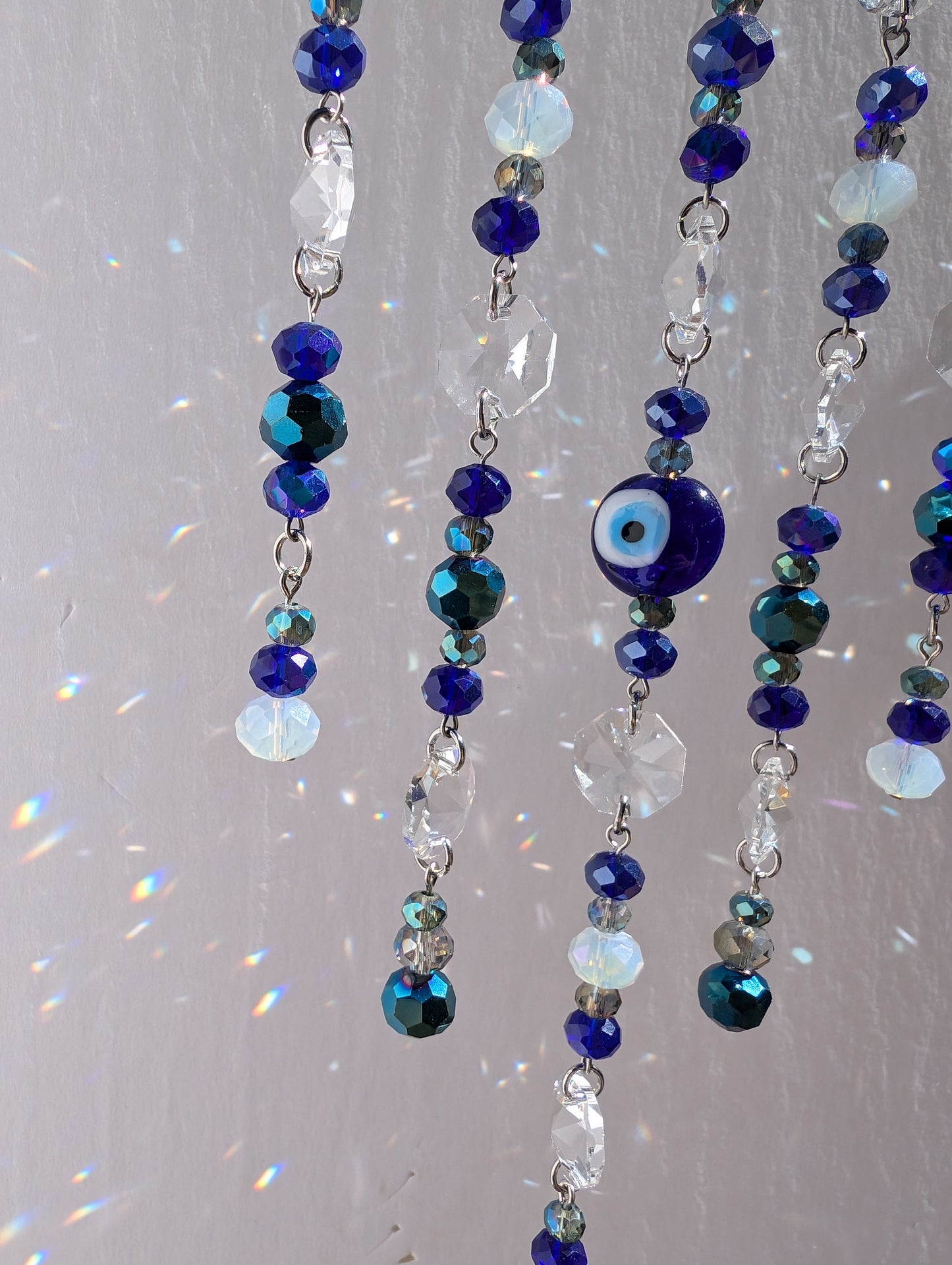 Evil Eye Charm Window Prism Sun Catcher