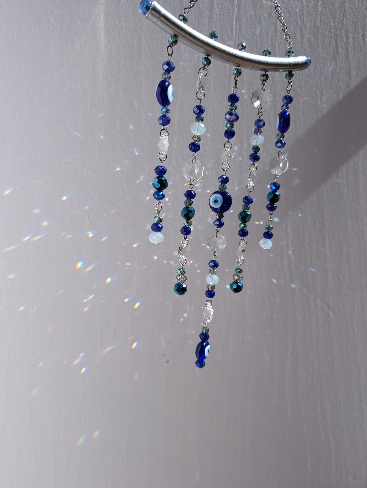 Evil Eye Charm Window Prism Sun Catcher